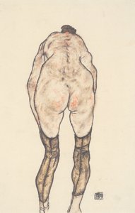 Desnudo femenino de espaldas